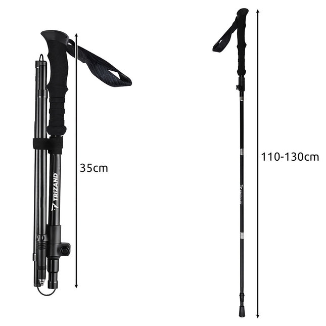 Beli trekking + accesorii 2 buc Trizand 24396