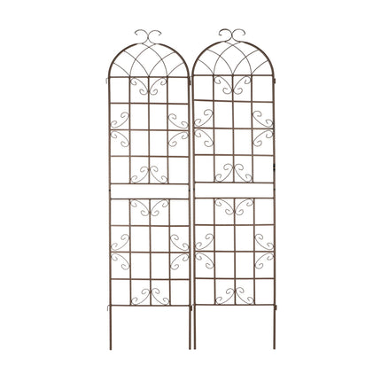 Spalier 220 cm set de 2 maro