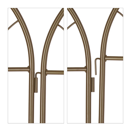 Spalier 220 cm set de 2 maro