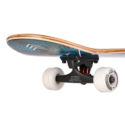 Skateboard Triangel, punte durabilă, roți netede