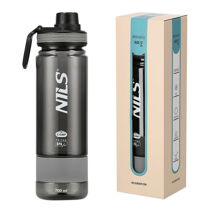 Sticlă de apă Tritan, gri, 700 ml
