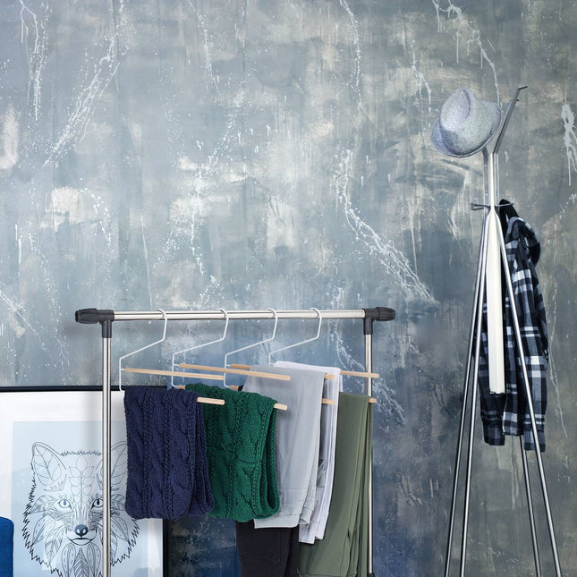 Umeraș pentru pantaloni care economisește spațiu 12 piese