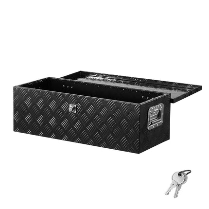 Truck Bed Aluminum Tool Box With Lock, 30 x 13 x 9.6 in