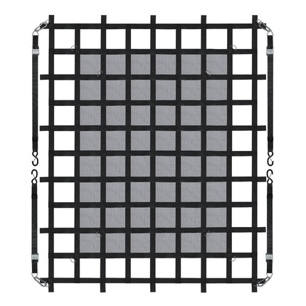 Truck Bed Cargo Net 72 x 57 in, 4 Straps With Hooks