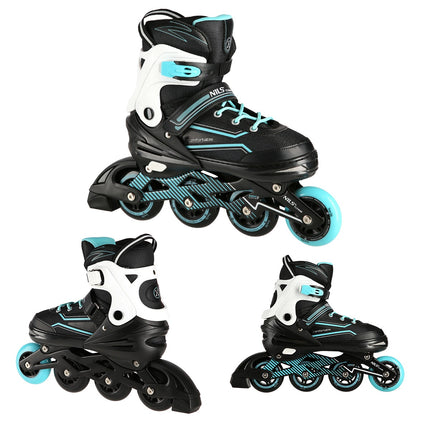 Turquoise In-Line Skates, Size M (35-38)