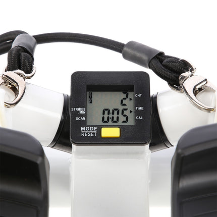 Twist Stepper cu frânghii, galben – Echipament de fitness compact