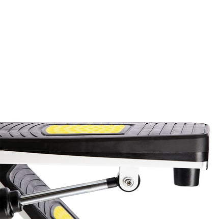 Twist Stepper cu frânghii, galben – Echipament de fitness compact