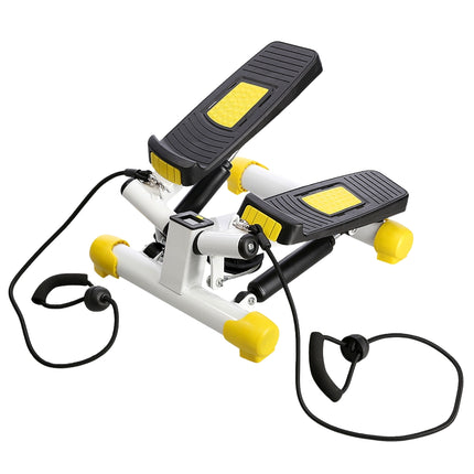 Twist Stepper cu frânghii, galben – Echipament de fitness compact