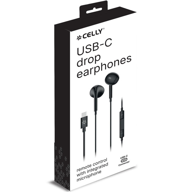 UP1300 Stereo Headset Drop USB-C Black