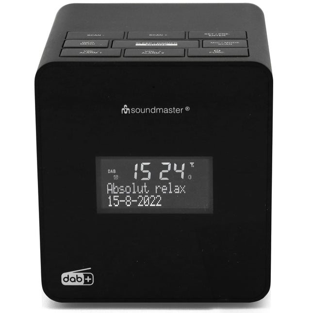 UR109SW Clock radio with recording for your own message