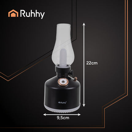 Umidificator de aer USB și lumină de noapte, 280 ml, 14 LED-uri RGB