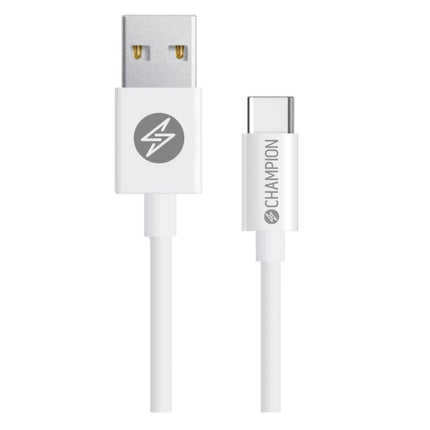 USB-A to USB-C Cable 1m White