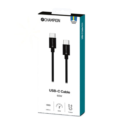 USB-C Cable 60W 1m Black