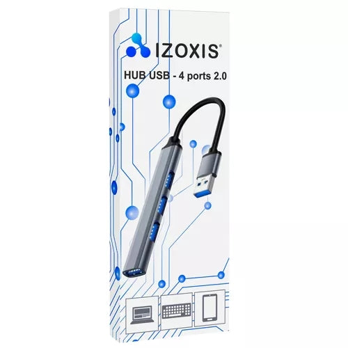HUB USB - 1 port 3.0 + 3 porturi 2.0 Izoxis 23316