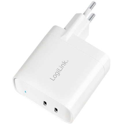 USB charger 2 x USB-C PD 65W GaN