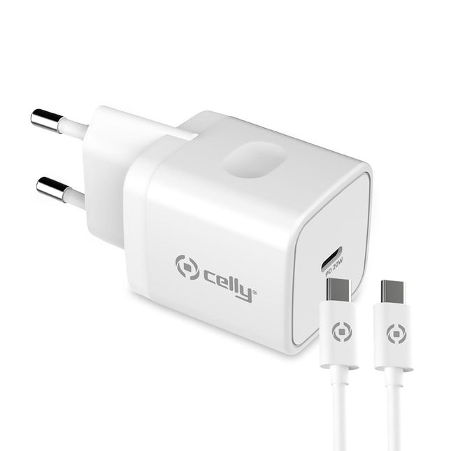 USB charger USB-C PD 20W + USB-C cable