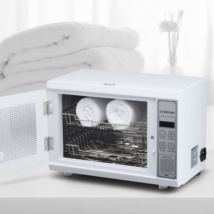 UV Sterilizer Cabinet 12L, Timer, 185nm, Glass Door