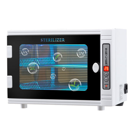 UV Sterilizer Cabinet 12L, Timer, Tempered Glass Door
