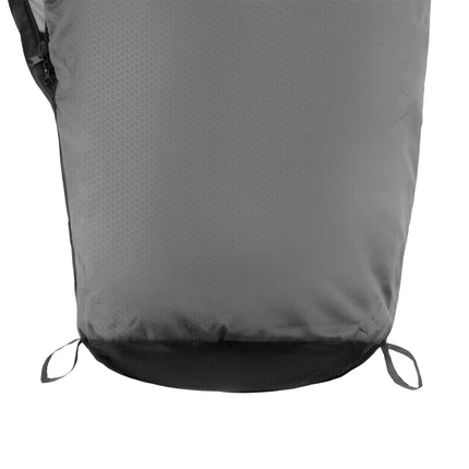 Sac de dormit ultra usor, negru-mentata, compact