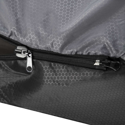 Sac de dormit ultra usor, negru-mentata, compact