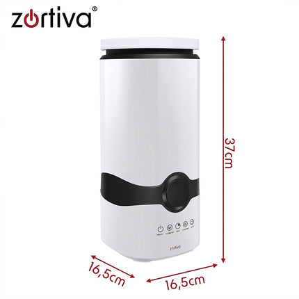 Ultrasonic Air Humidifier 4 L with Aromatherapy and Ionizer, Hygrostat, White