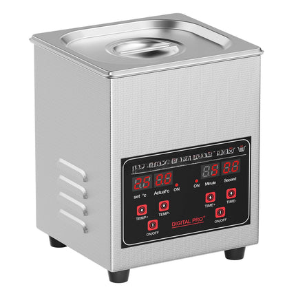 Ultrasonic Cleaner 1.3L, 40kHz, Timer and Heater