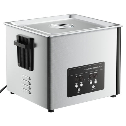 Ultrasonic Cleaner 15L, 40kHz Heated Digital Timer