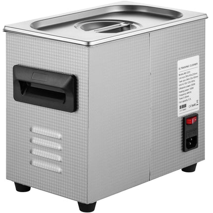 Ultrasonic Cleaner 3L, Digital Heater Timer, 40kHz