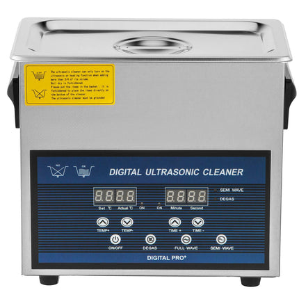 Ultrasonic Cleaner 6L, 28/40kHz, Heater, Timer