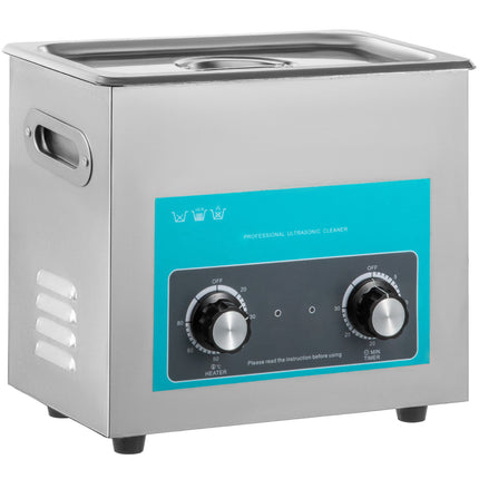 Ultrasonic Cleaner 6L, 304 Stainless, Heater Timer