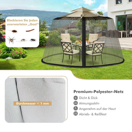 Plasa de tantari cu umbrela, 2 usi, reglabila, 2,5-3m
