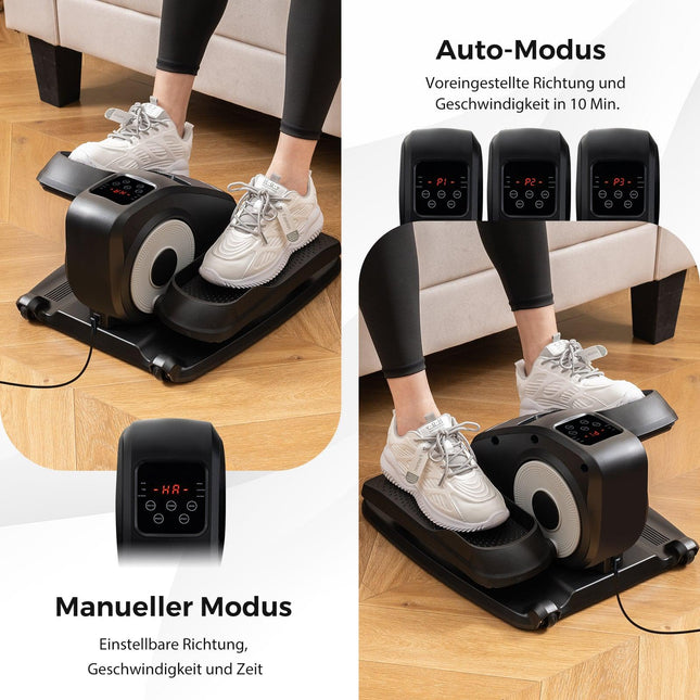 Bicicletă eliptică electrică pentru sub birou, pentru seniori, dispozitiv de fitness silențios