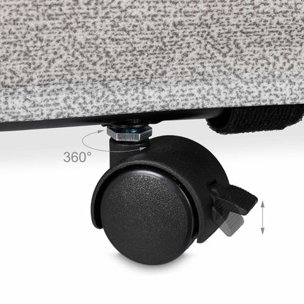 Cutii sub pat cu roți, pachet de 2