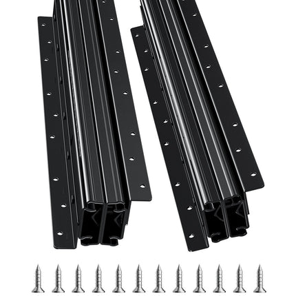 Undermount Drawer Slides, 16-Inch, Full Extension, Ball Bearing