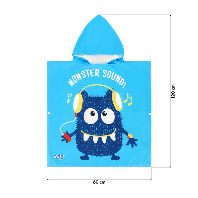 Prosop Poncho Unicorn pentru copii – Aqua