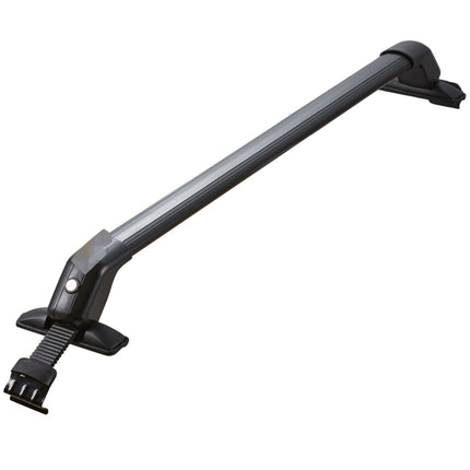 Universal Bare Roof Rack Cross Bars, Aluminum, Locking