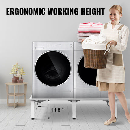 Universal Laundry Pedestal 124x55 cm, 30 cm High, 150 kg