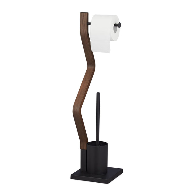 Set WC vertical în negru