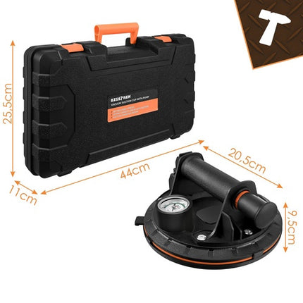 Set ventuze cu pompă, capacitate 200 kg, 2 buc.