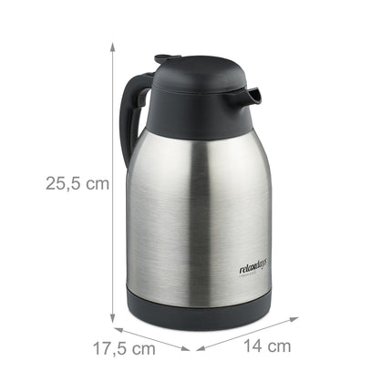 Urcior vidat din inox 2 litri