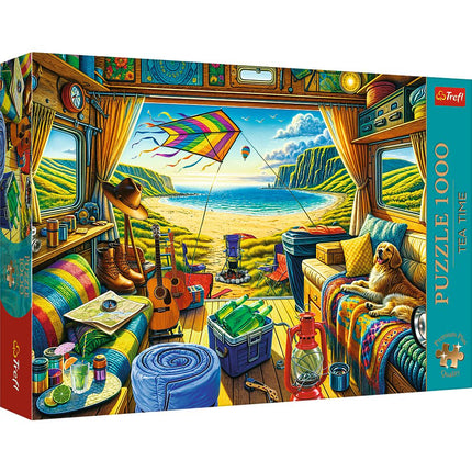 Puzzle Van Life, 1000 de piese, calitate Premium Plus
