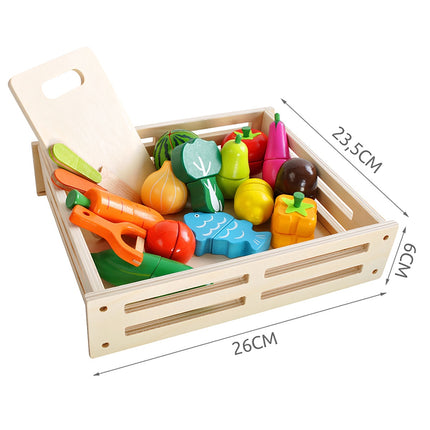 Vegetables wooden chopping board 21942