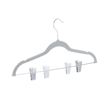 Umeraș din catifea cu cleme set de 12