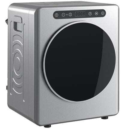 Uscător de rufe cu ventilație 5 kg, 1000 W, compact, argintiu