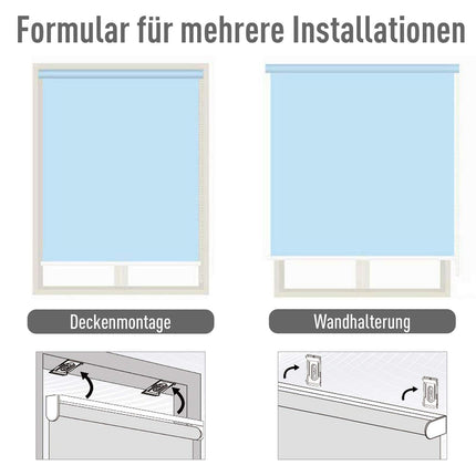 Copertina Verticala Copertina Balcon Cu Manivela, Jaluzea Laterala Protectie Vant, Poliester + Aluminiu, Gri Inchis, 140X250Cm