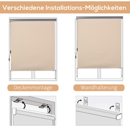 Copertina Verticala Balcon Protectie Vant Si Paravan De Confidentialitate, Manivela, Poliester + Aluminiu, 160X250Cm