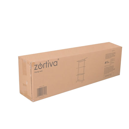 Vertical Clothes Dryer 178 cm with 3 Levels and Wheels, Foldable, Iron Frame