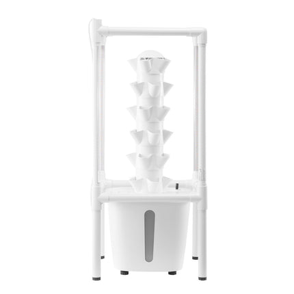 Vertical Hydroponic Tower, 30 Pods, 6 Tiers, LED Light
