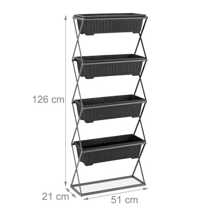 Pat vertical cu 4 nivele