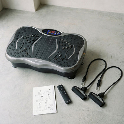 Vibration Platform and Men's Sauna Vest L InnovaGoods, Speaker, Remote, 200 W
